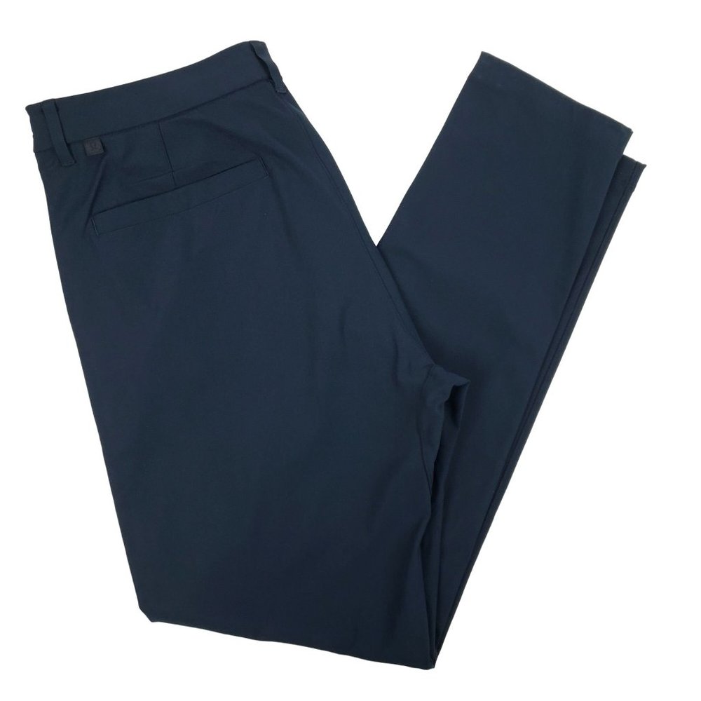 Lululemon Commission Classic-Fit Chino Pant Warpstreme Navy Men's 34x32 - Picture 3 of 10